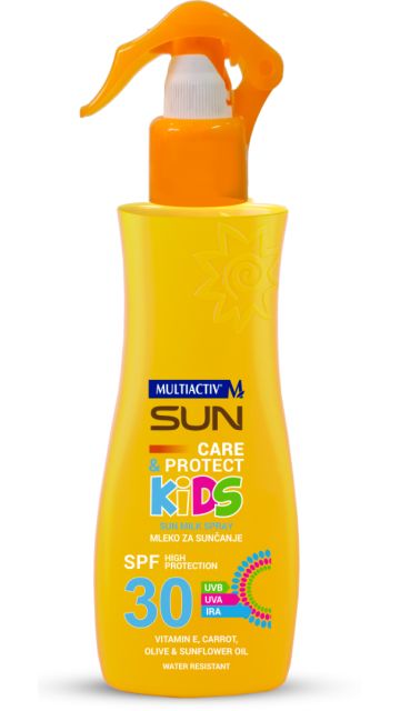 Sun Care&Protect Kids Mleko za sunčanje SPF 30, spray PR006