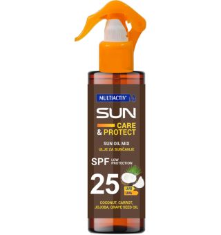 SUN Care&Protect Ulje za sunčanje SPF 25, spray PR007