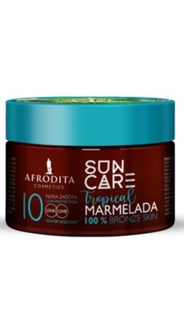 Afrodita Sun Care Tropical marmelada za sunčanje SPF10 PR014