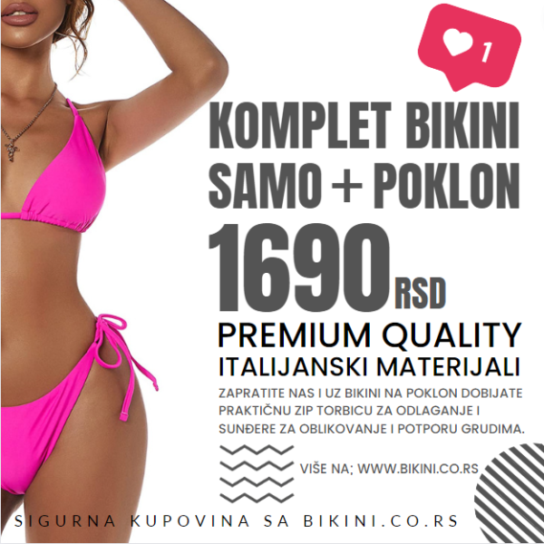 Bikini Komplet Samo 1690 rsd